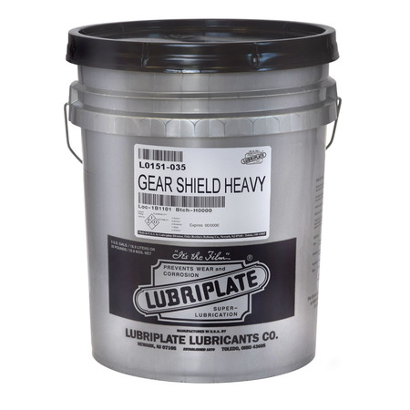 LUBRIPLATE 35 lb Grease Pail Black L0151-035